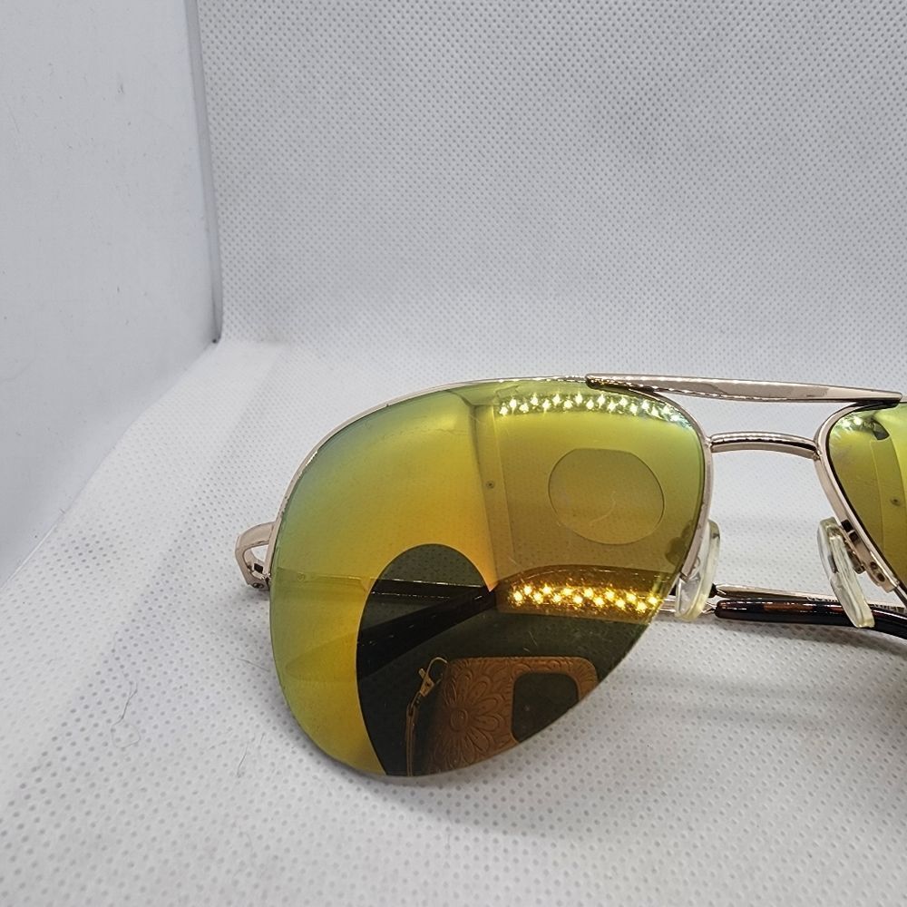 Steve Madden Gold & Tortoiseshell Aviator Sunglasses - Picture 2 of 12